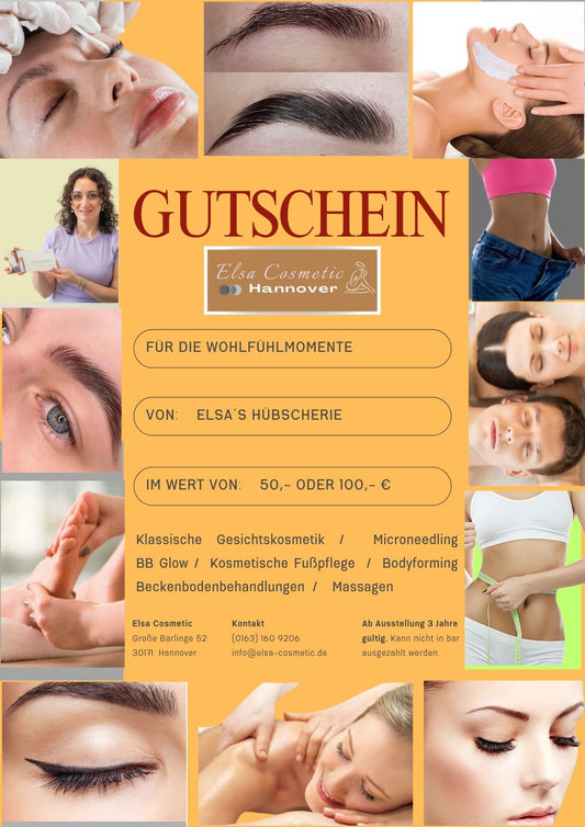 (051) Gutschein für Schönheit & Wohlbefinden 💆‍♀️✨